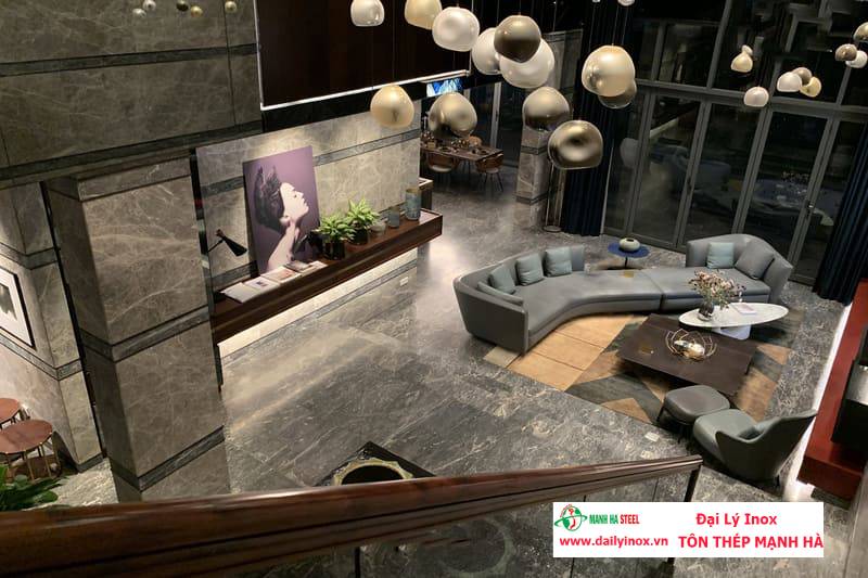 10 Mẫu Thiết Kế Nội Thất Inox Đẹp Mê Hồn Năm 2025