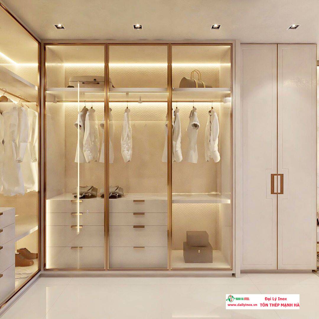 10 Mẫu Thiết Kế Nội Thất Inox Đẹp Mê Hồn Năm 2025