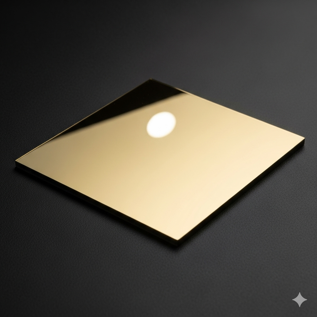 Mẫu PVD vàng ánh kim (Gold Mirror)