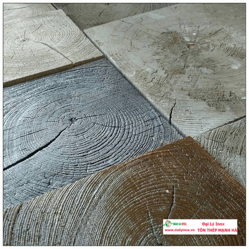 Bê tông giả gỗ làm nhà sàn, nhà thờ, lót sàn, hàng rào | Địa chỉ cung cấp bê tông giả gỗ