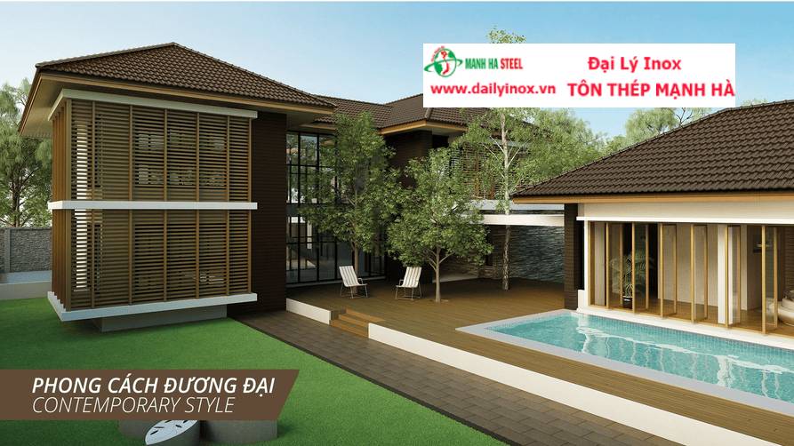 15+ mẫu biệt thự mái ngói đẹp mê ly – Xu hướng nổi bật 2025