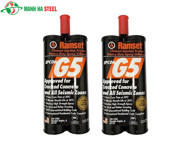 BU LÔNG HÓA CHẤT RAMSET, HILTI M12, M16, M20, M24, M27, M30