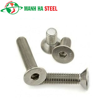 BU LÔNG LỤC GIÁC CHÌM ĐẦU BẰNG (ĐẦU CÔN) DIN 7991