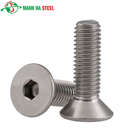 BU LÔNG LỤC GIÁC CHÌM ĐẦU BẰNG (ĐẦU CÔN) DIN 7991