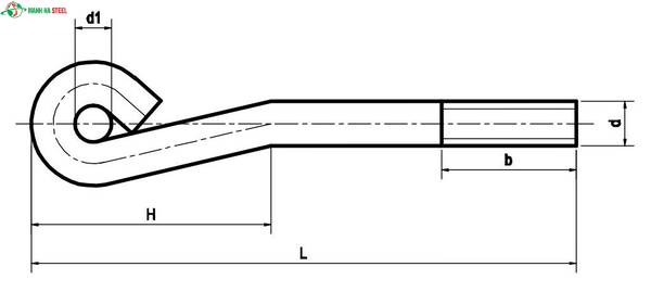 BU LÔNG NEO (BU LÔNG MÓNG) KIỂU JA