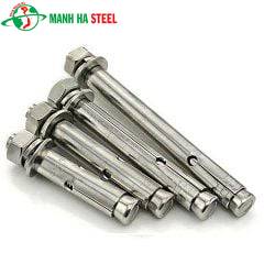 Bu lông nở (tắc kê nở) inox 304 M8, nở inox 304 M8