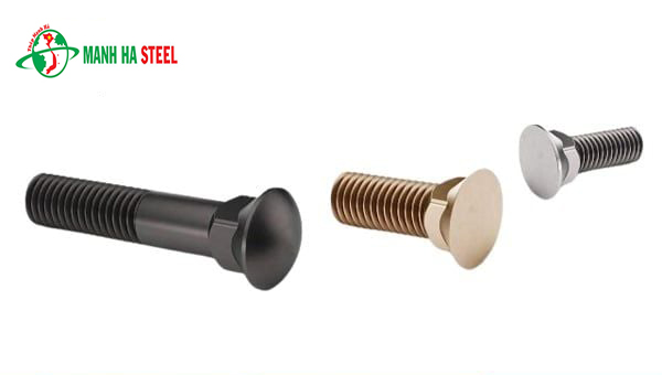Bulông đầu tròn cổ vuông inox