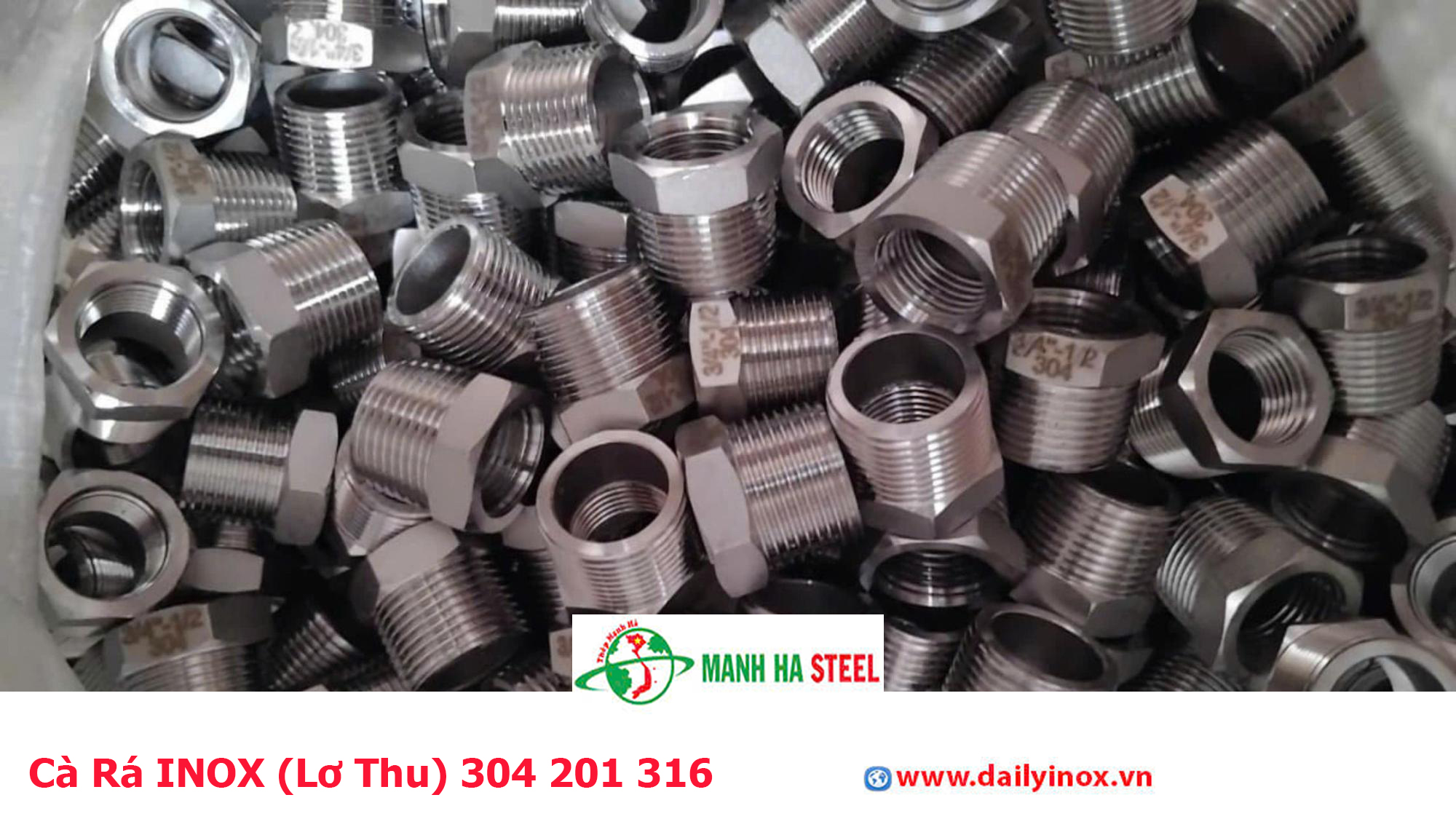 Cà Rá INOX (Lơ Thu) 304 201 316