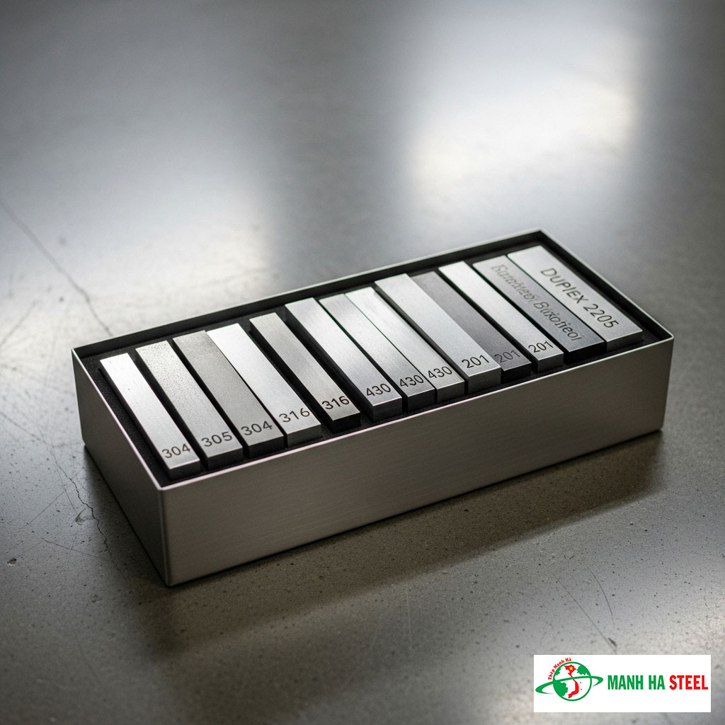 Các Loại Mác Thép Trong Hộp Inox Trang Trí Sơn Hà