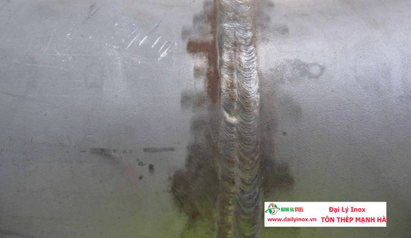 Các lỗi thường gặp khi gia công inox
