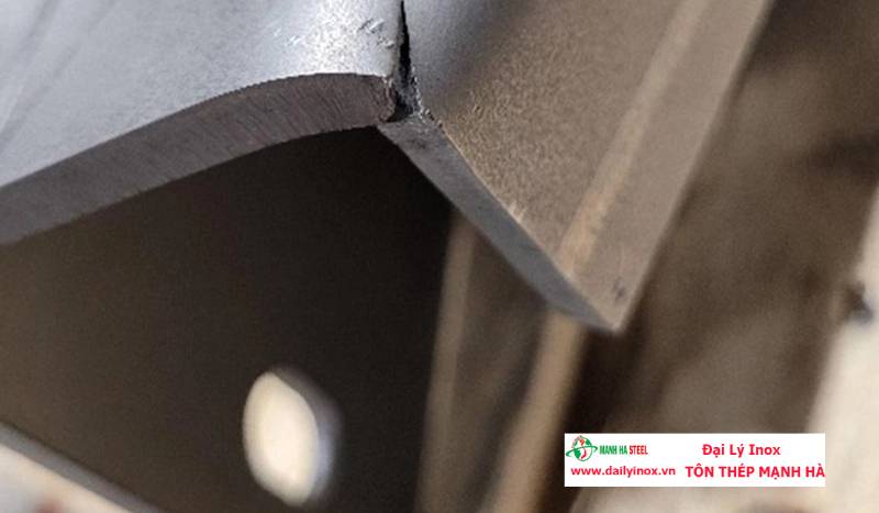 Các lỗi thường gặp khi gia công inox