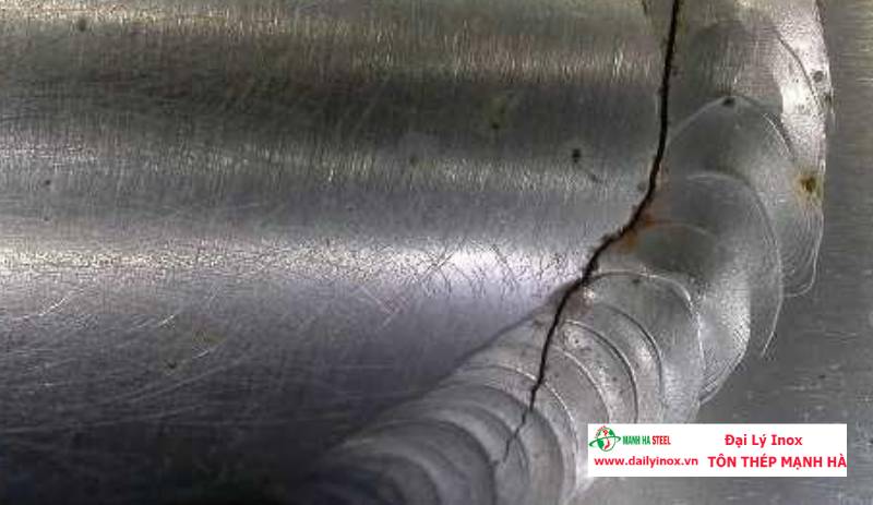 Các lỗi thường gặp khi gia công inox