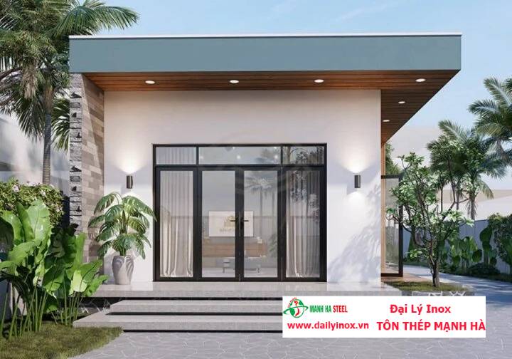 Các mẫu nhà cấp 4 đẹp giá 400 triệu khiến bạn mê mẩn