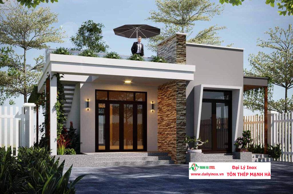 Các mẫu nhà cấp 4 đẹp giá 400 triệu khiến bạn mê mẩn