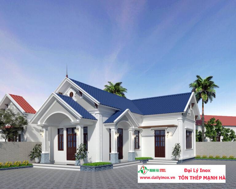 Các mẫu nhà cấp 4 đẹp giá 400 triệu khiến bạn mê mẩn