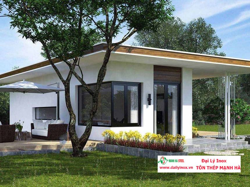 Các mẫu nhà cấp 4 đẹp giá 400 triệu khiến bạn mê mẩn