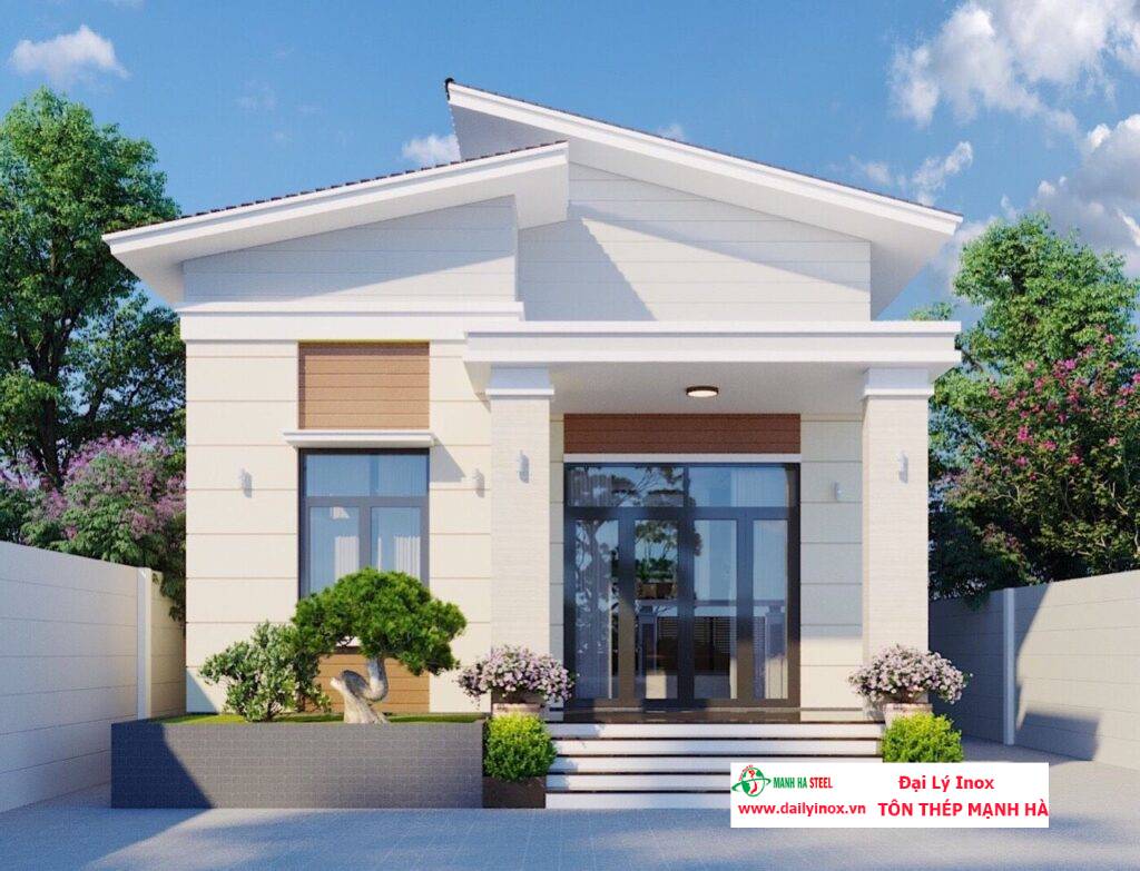 Các mẫu nhà cấp 4 đẹp giá 400 triệu khiến bạn mê mẩn