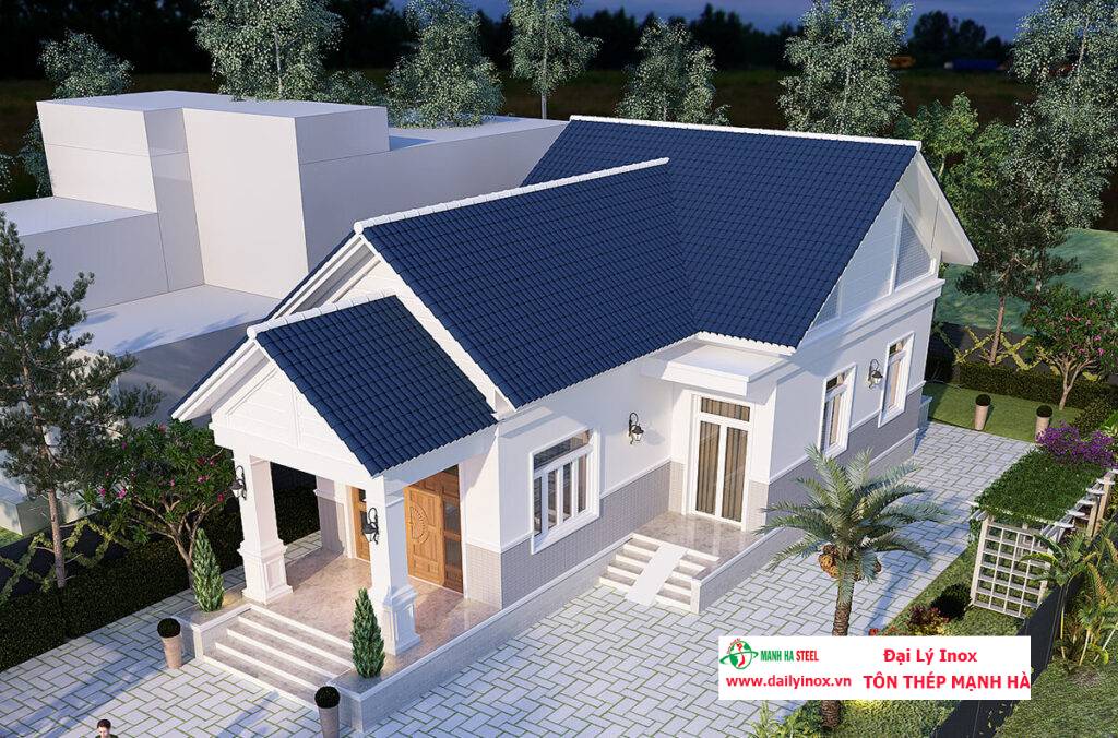 Các mẫu nhà cấp 4 đẹp giá 400 triệu khiến bạn mê mẩn