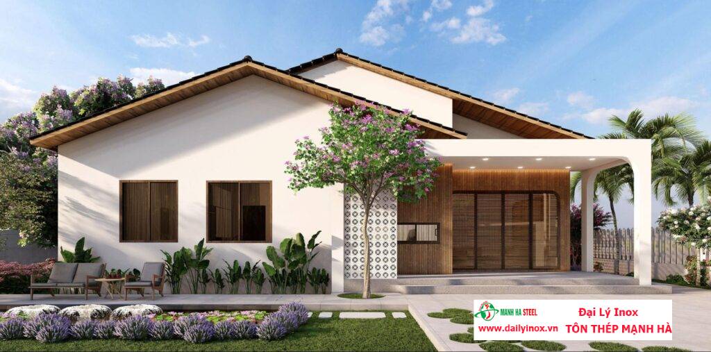 Các mẫu nhà cấp 4 đẹp giá 400 triệu khiến bạn mê mẩn