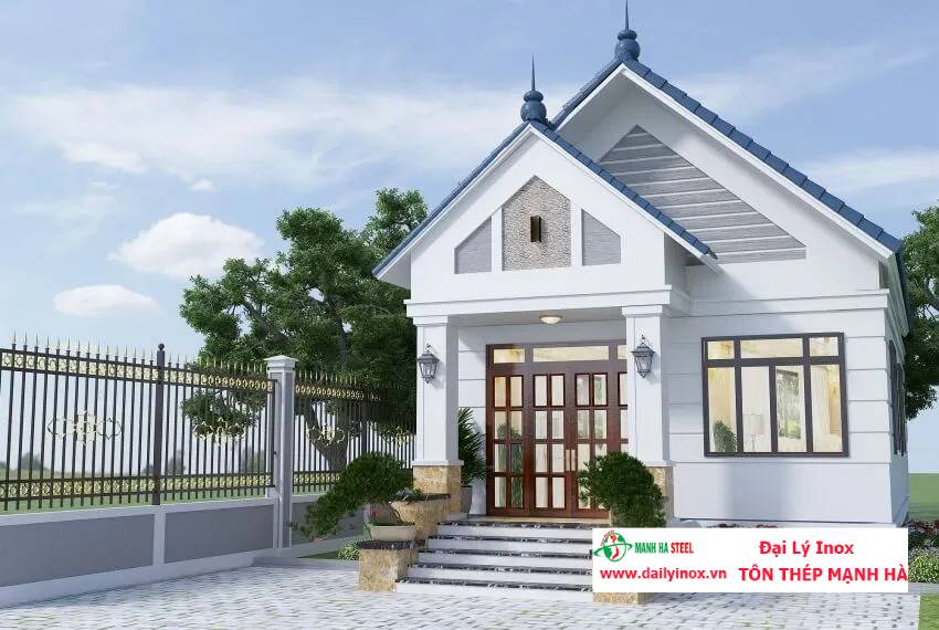 Các mẫu nhà cấp 4 đẹp giá 400 triệu khiến bạn mê mẩn