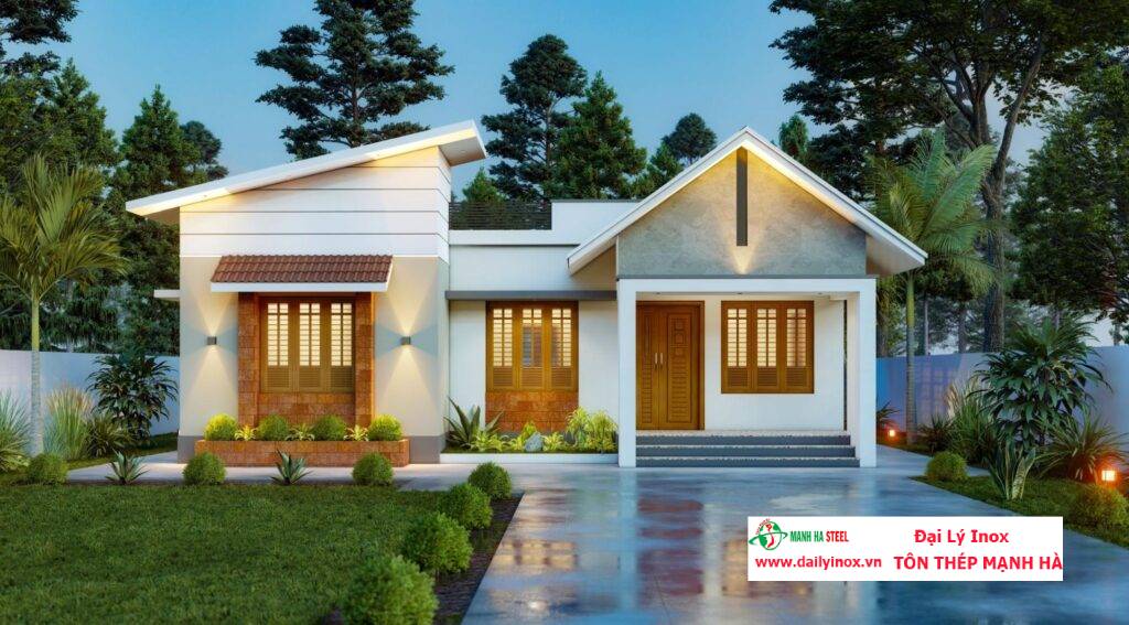 Các mẫu nhà cấp 4 đẹp giá 400 triệu khiến bạn mê mẩn