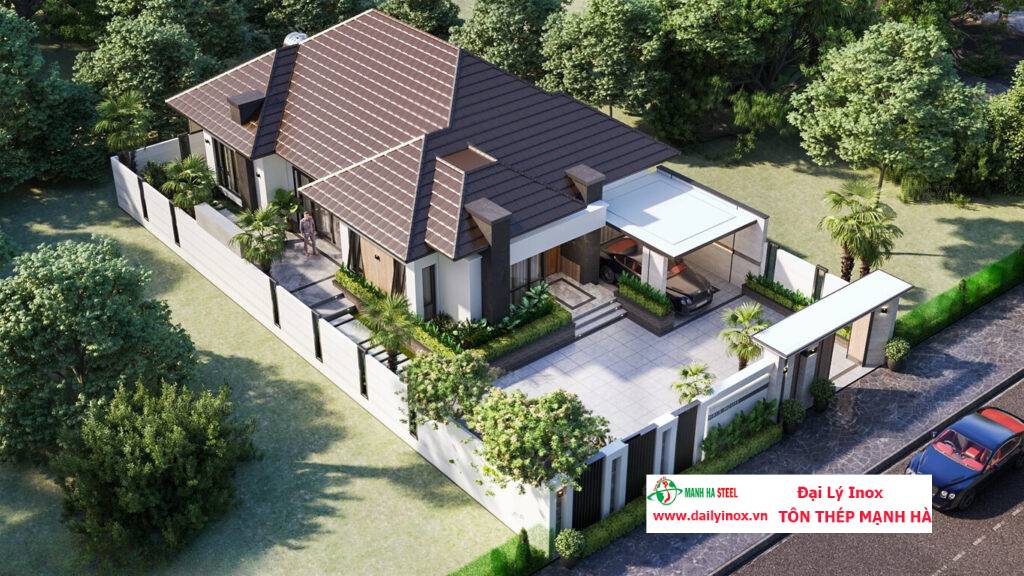 Các mẫu nhà cấp 4 đẹp giá 400 triệu khiến bạn mê mẩn