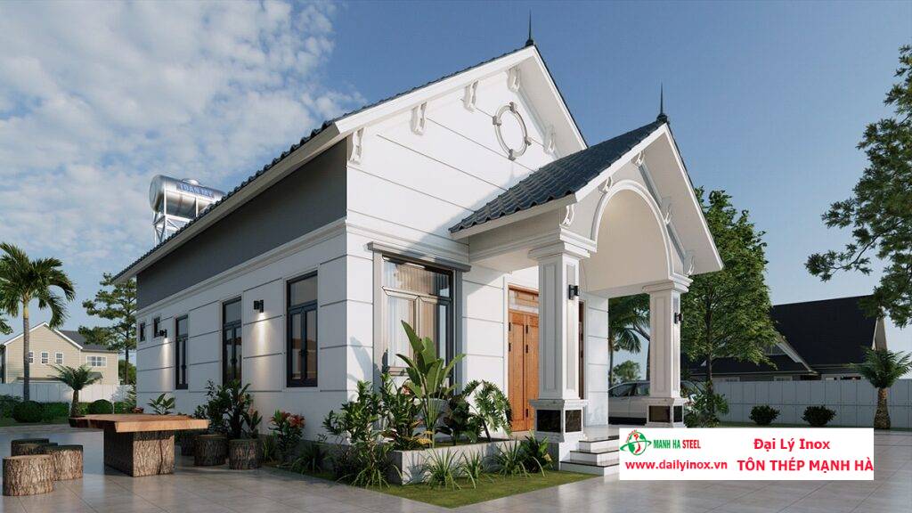 Các mẫu nhà cấp 4 đẹp giá 400 triệu khiến bạn mê mẩn