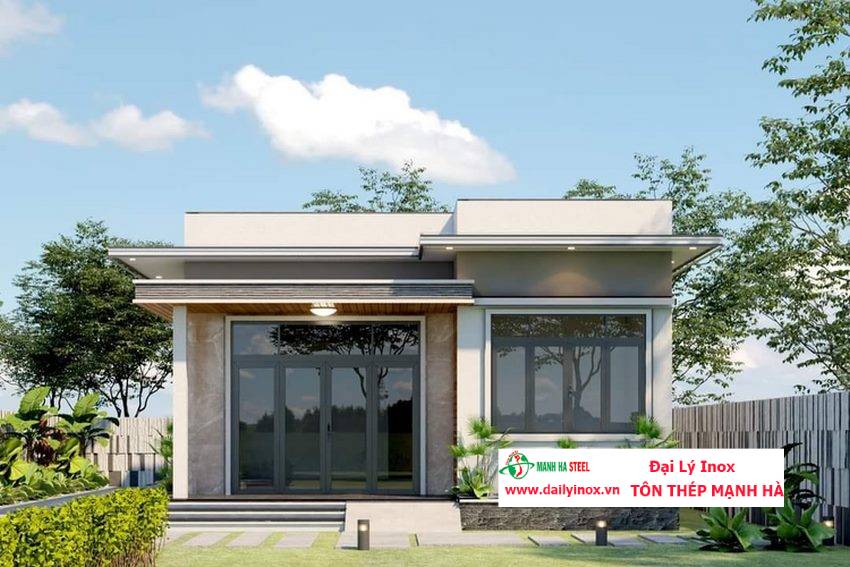 Các mẫu nhà cấp 4 đẹp giá 400 triệu khiến bạn mê mẩn