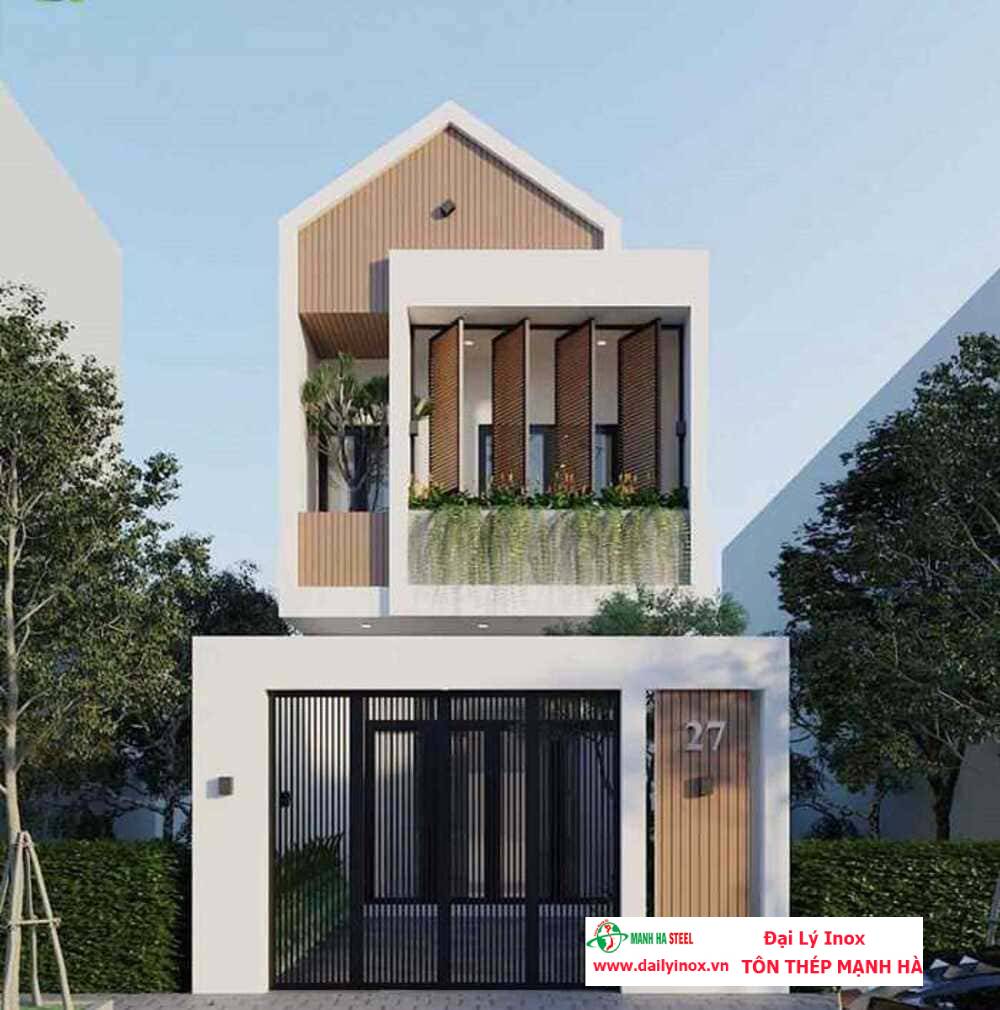 Các mẫu nhà đẹp 2 tầng 800 triệu nên tham khảo xây dựng