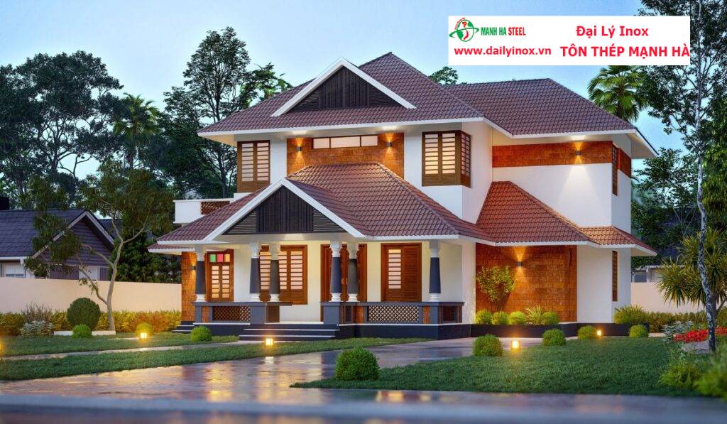 Các mẫu nhà mái thái đẹp, sang trọng và hiện đại nhất 2025