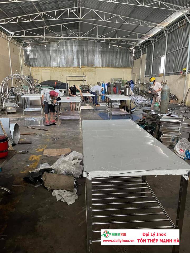 Cách bảo quản inox tại công trường thi công