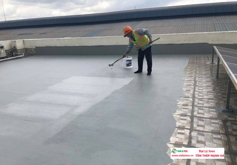 Cách chống thấm sân thượng bằng xi măng có hiệu quả?