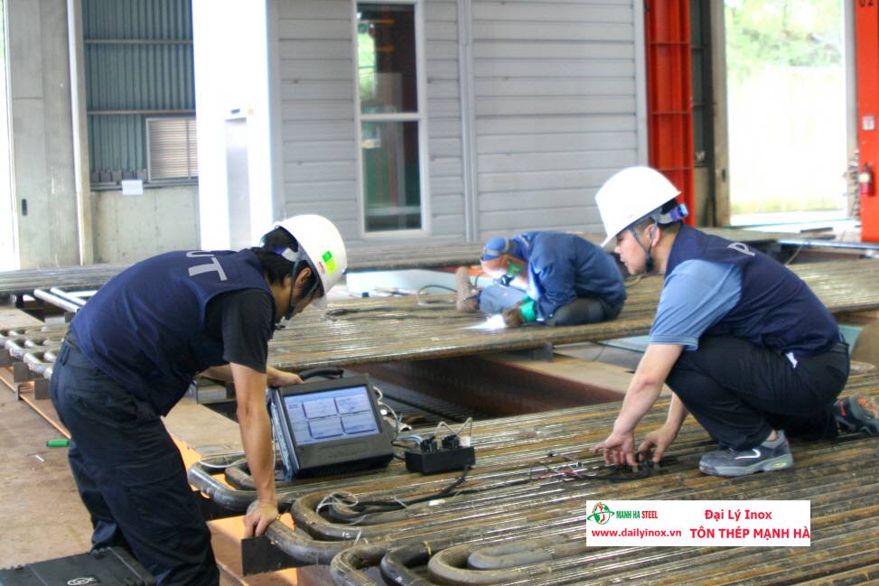 Cách kiểm tra độ rò rỉ cho ống thép inox công nghiệp
