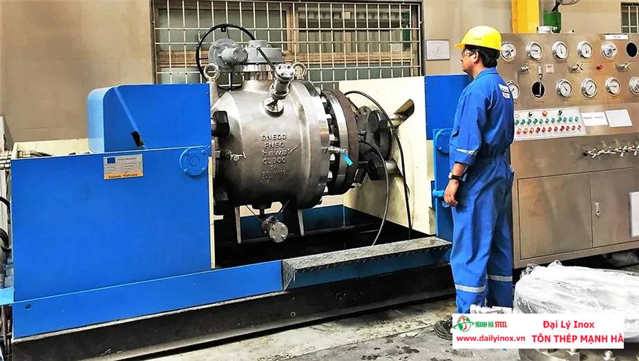 Cách kiểm tra độ rò rỉ cho ống thép inox công nghiệp