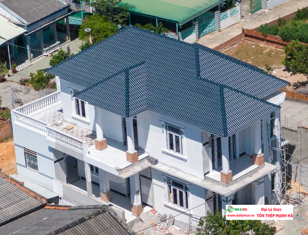 Cách lợp mái ngói Thái chuẩn đẹp, đúng kỹ thuật