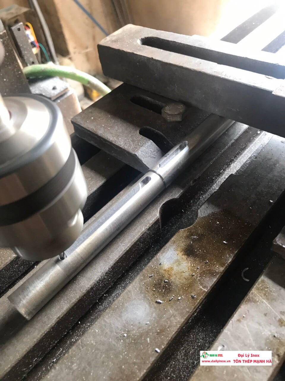 Cây inox phi lớn có thể tiện – phay không?