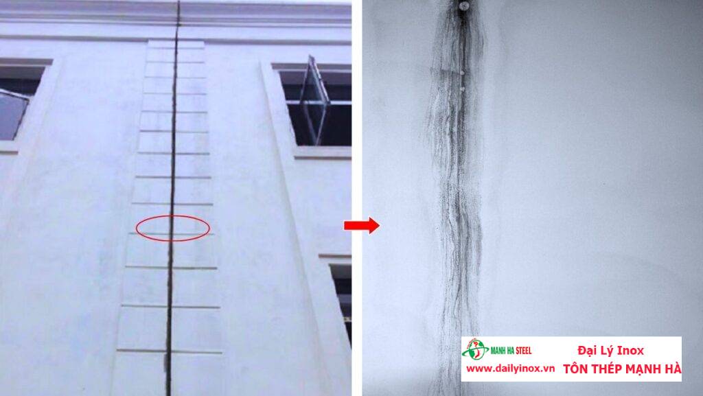 Cách chống thấm khe tiếp giáp giữa hai nhà liền kề hiệu quả