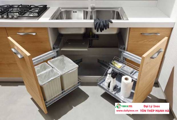 Có thể kết hợp inox với gỗ trong thi công?