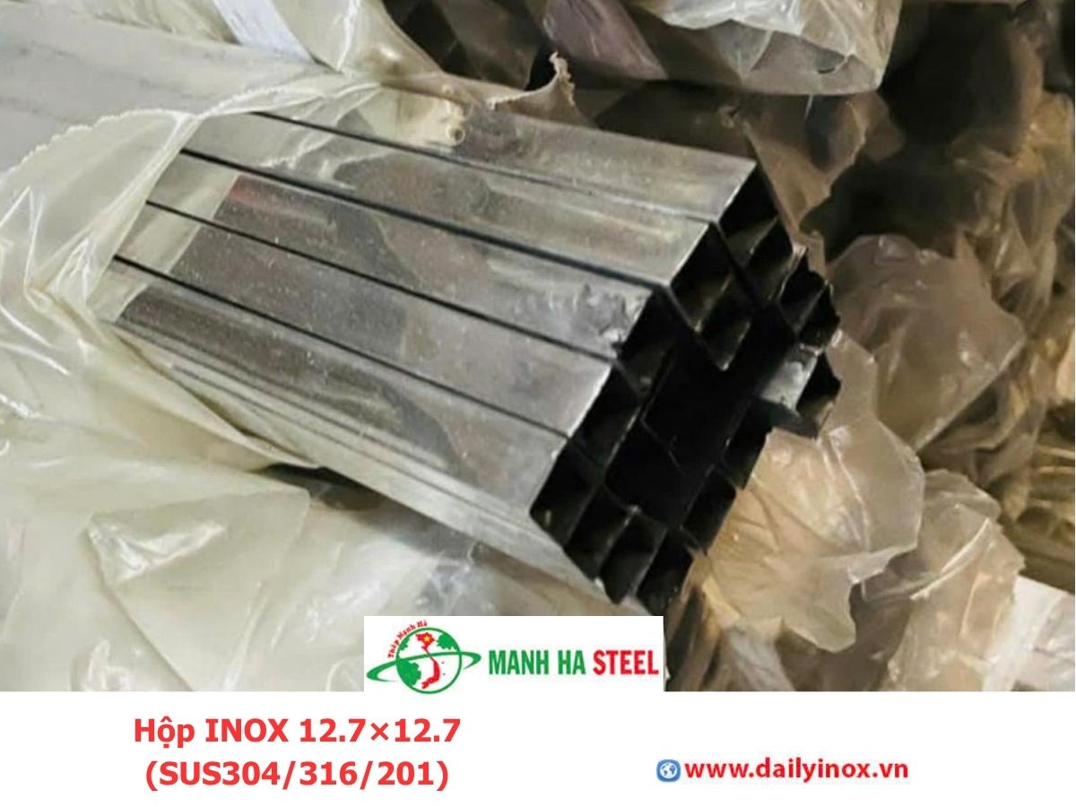 Hộp INOX 12.7×12.7 (SUS304/316/201)