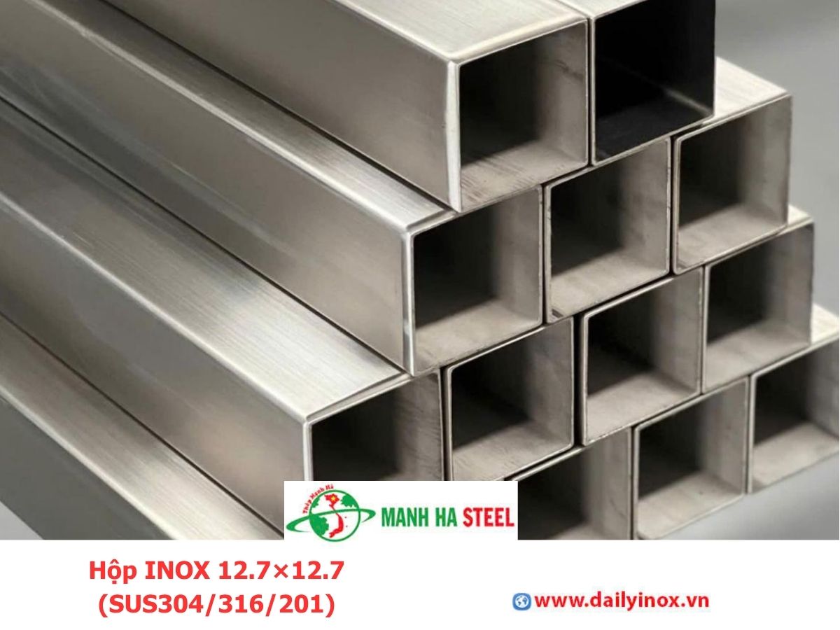 Hộp INOX 12.7×12.7 (SUS304/316/201)