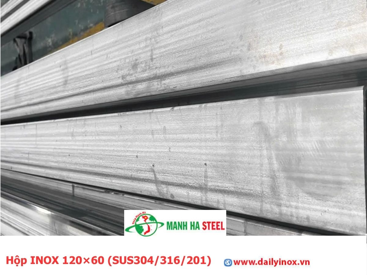 Hộp INOX 120×60 (SUS304/316/201)