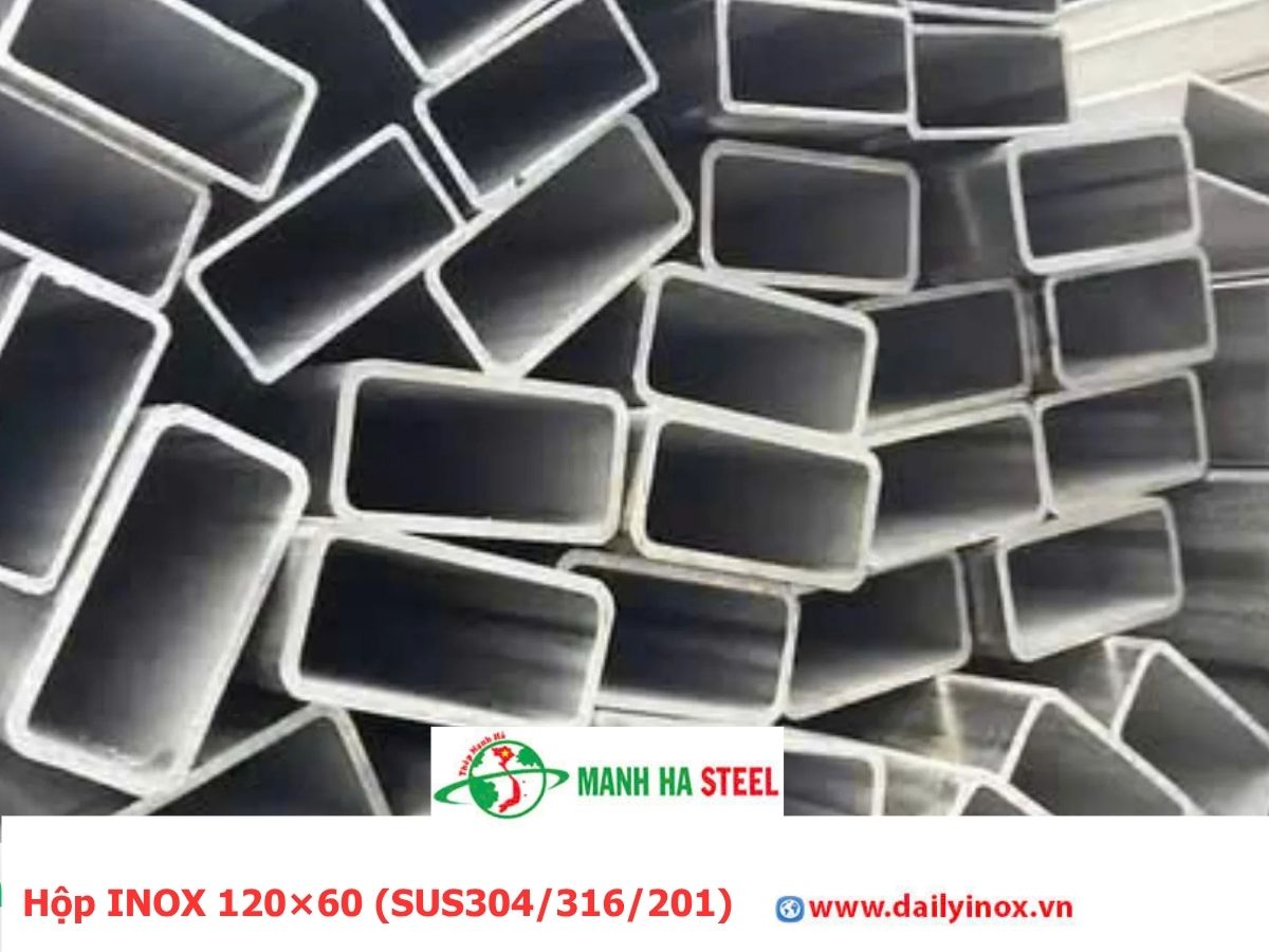 Hộp INOX 120×60 (SUS304/316/201)