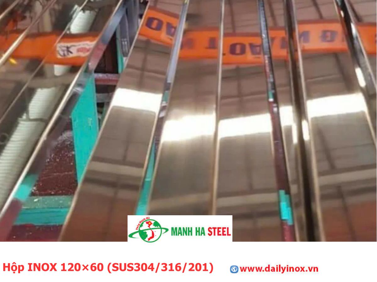 Hộp INOX 120×60 (SUS304/316/201)