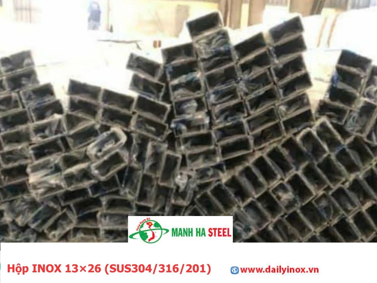 Hộp INOX 13×26 (SUS304/316/201)