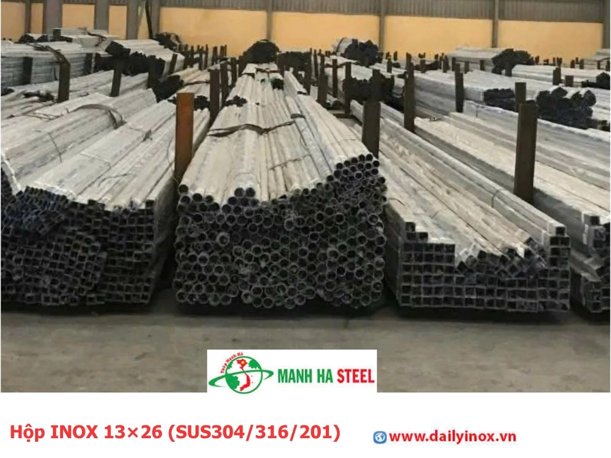 Hộp INOX 13×26 (SUS304/316/201)