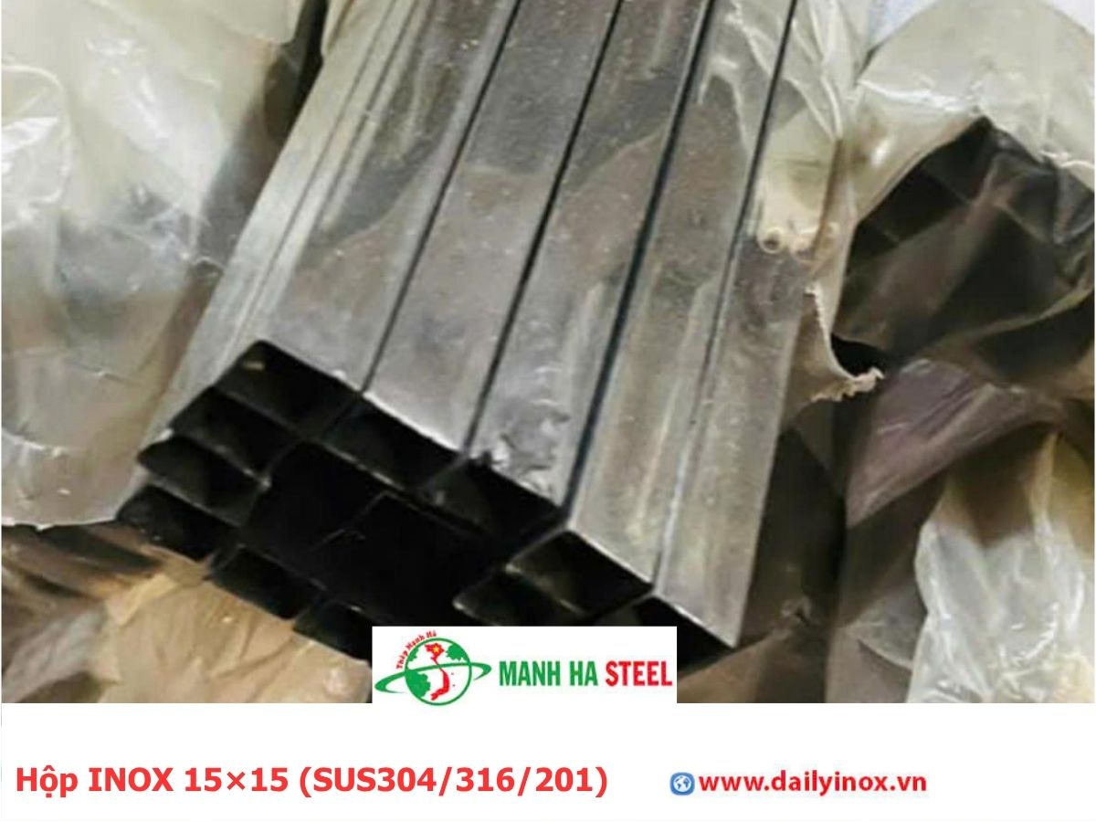 Hộp INOX 15×15 (SUS304/316/201)