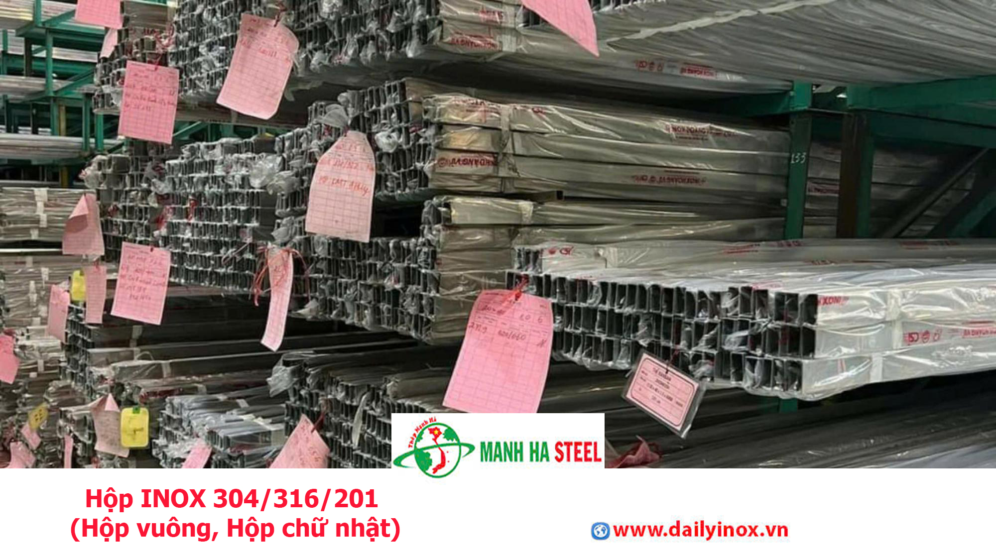 Hộp INOX 304/316/201 (Hộp vuông, Hộp chữ nhật)