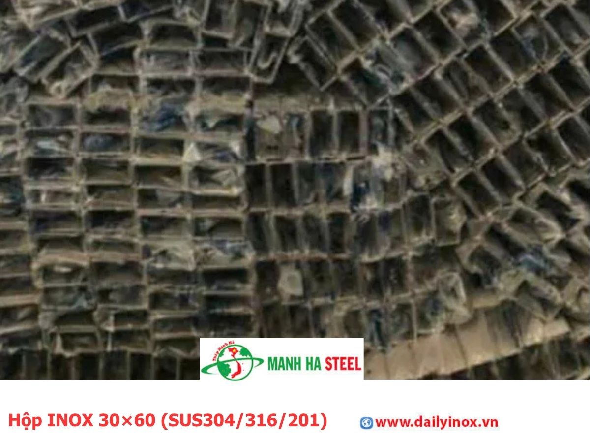 Hộp INOX 30×60 (SUS304/316/201)