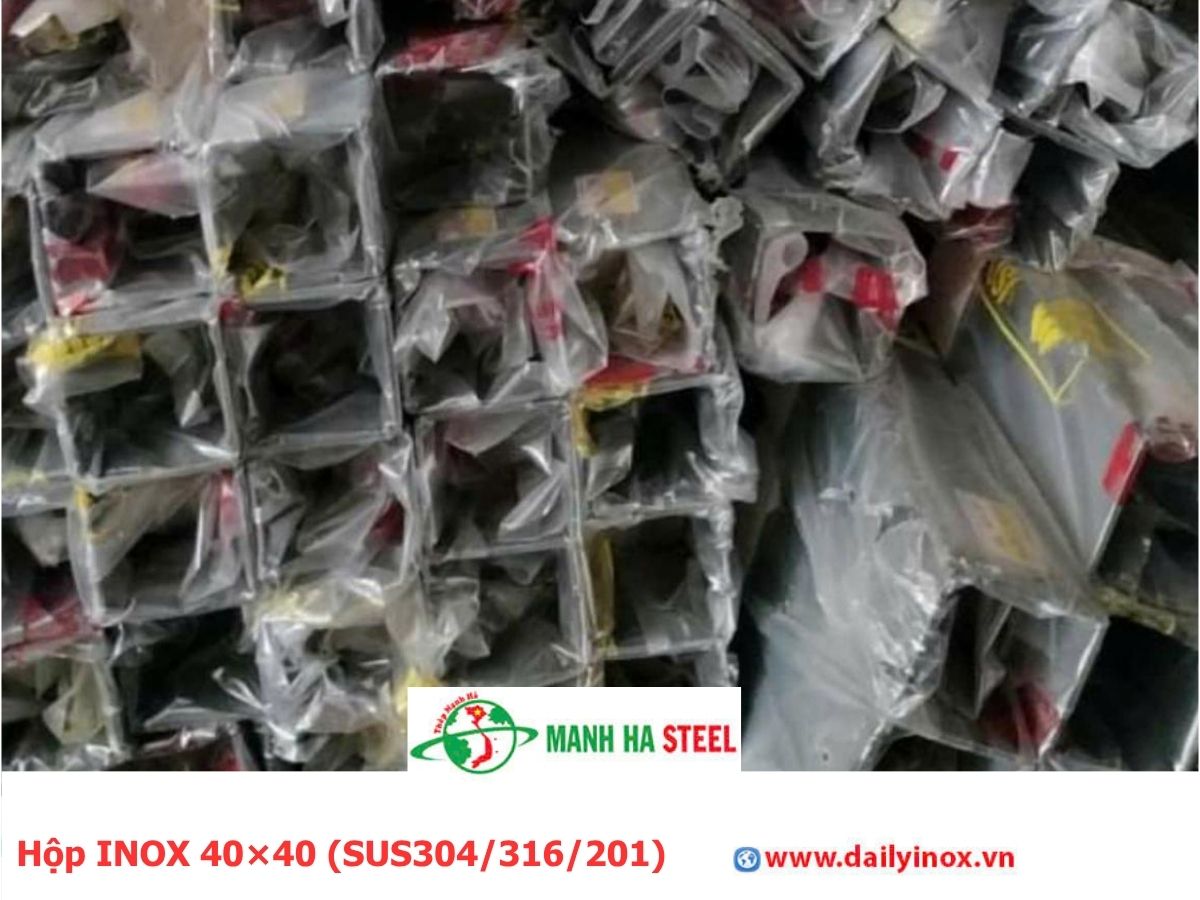 Hộp INOX 40×40 (SUS304/316/201)
