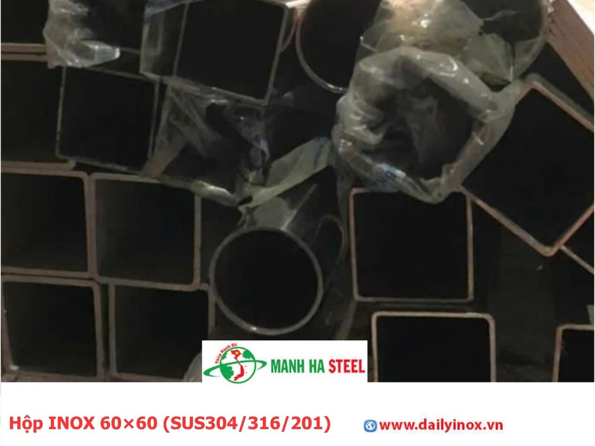 Hộp INOX 60×60 (SUS304/316/201)